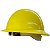 CAPACETE DE SEGURANÇA ABA TOTAL  |  AMARELO - Imagem 1