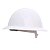 CAPACETE DE SEGURANÇA ABA TOTAL  |  BRANCO - Imagem 1