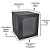 MINI RACK 19 COMPACT LITE - 07U X 470MM - PORTA ACRILICA - CKD - PRETO' - Imagem 4
