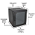 MINI RACK 19 COMPACT LITE - 09U X 470MM - PORTA ACRILICA - CKD - PRETO' - Imagem 4