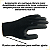LUVA NYLON  PU PRETO - Imagem 3