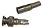 CONECTOR BNC COM MOLA DE PARAFUSO PARA CABO COAXIAL CFTV - Imagem 2