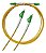 PATCH CORD LC/APC - LC/APC SIMPLEX - 2 METROS - Imagem 1