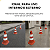 CONE DE SINALIZAÇÃO RÍGIDO FOSCO LARANJA E BRANCO 50 CM - Imagem 2