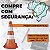 CONE DE SINALIZAÇÃO RÍGIDO FOSCO LARANJA E BRANCO 50 CM - Imagem 8