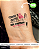 TATUAGEM PERSONALIZADA - ARTE 5CM ( ESCOLHA AS QUANT. DESEJADA) - Imagem 1