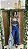 CROPPED CORSELET COLCHETE FRENTE AZUL JEANS - Imagem 1