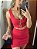 CROPPED CORSELET COLCHETE FRENTE VERMELHO TAMANHO P - Imagem 1