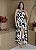 VESTIDO LONGO ESTAMPA VACA  TAMANHO ÚNICO (VESTE P ao G) - Imagem 1