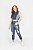 CROPPED ZIPER FRENTE JEANS BICOLOR - Imagem 1
