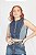CROPPED ZIPER FRENTE JEANS BICOLOR - Imagem 2