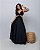 VESTIDO LONGO DECOTE V TAMANHO ÚNICO (VESTE DO P ao G) - Imagem 2