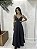 VESTIDO LONGO DECOTE V TAMANHO ÚNICO (VESTE DO P ao G) - Imagem 1