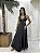 VESTIDO LONGO DECOTE V TAMANHO ÚNICO (VESTE DO P ao G) - Imagem 2