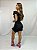 VESTIDO DRAPEADO BABADO - Imagem 2