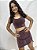CONJUNTO TOP CROPPED E SAIA CURTA TAMANHO ÚNICO - Imagem 1