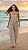 VESTIDO LONGO LASTEX COSTAS (VESTE DO P ao M) - Imagem 1