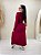 VESTIDO MIDI M/L FENDA (VESTE DO P ao M) - Imagem 4