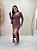 VESTIDO MIDI M/L FENDA (VESTE DO P ao M) - Imagem 1