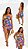 CONJUNTO MAIÔ + SAIA PRAIANA TAMANHO ÚNICO (VESTE DO P ao G) - Imagem 1