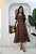 VESTIDO MIDI MANGA CAMPONESA (VESTE P ou M) - Imagem 5