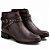 Bota Feminina De Couro Cano Baixo F-253 - Imagem 6