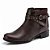 Bota Feminina De Couro Cano Baixo F-253 - Imagem 5