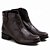 Botinha Casual Em Couro Cano Baixo F- 251 - Imagem 6
