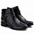 Bota Feminina Confort Em Couro F-254 - Imagem 2