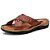 Chinelo De Couro Carneiro Masculino Anti Stress 804 - Imagem 2
