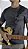Correia Old School all Black PRATA VELHA - Imagem 1