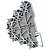 Borne Sak Triplo Push-in 2,5mm Weg - Imagem 2