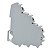 Borne Sak Triplo Push-in 2,5mm Weg - Imagem 1