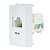 Tramont. Liz/Lux2 Modulo Suporte P/RJ15 Cat. 5 Branco - Imagem 2