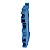 Borne Sak Push in 2,5MM Neutro Azul - Imagem 2