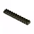 Conector Barra Baquelite Preto 12Polos 16MM  60A - Imagem 1