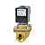Válvula Solenoide Latão Micro 1/2 2/2 Vias 220V - Imagem 1