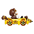 Carrinho Mario Kart Tanooki Mario Bumble V Hot Wheels 1/64 - Imagem 2