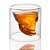 STO312 - Copo Shot Caveira P/ Dose 75ml Tequila Whisky Cristal Skull - Imagem 4