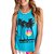 Kit Infantil Menina Justice – Regata e Top Azul Coqueiros - Imagem 2