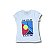 Camiseta Infantil Skechers Branca The Court – Menina Estilosa - Imagem 1
