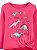 Camiseta Infantil Menina Carter’s Manga Longa Pink Dinossauro - Imagem 1