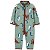 Roupa Infantil Menino Carters Macacão Fleece Verde Leão Marinho - Imagem 1