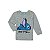 Suéter Infantil Menina Disney Baby Stitch Cinza – Algodão Macio - Imagem 1