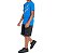 Conjunto Infantil Puma Camiseta Azul e Shorts Preto – 2 Pçs - Imagem 1