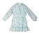 Vestido Infantil Menina GB Girls – Azul com Estampa de Flores - Imagem 1