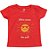 Camiseta Infantil Reserva Mini Vermelha Sol – Menina Estilosa - Imagem 1
