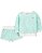 Conjunto Infantil Menina Carter’s 2 Peças Moletinho Verde Arco-Íris - Imagem 1