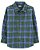 Camisa Infantil Carter’s Xadrez Verde e Azul – Menino Estiloso - Imagem 1