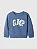 Moletom Infantil Menina GAP – Azul com Estampa Snoopy - Imagem 1